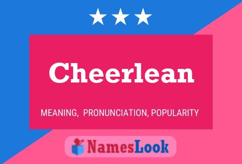 Poster del nome Cheerlean