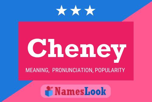 Poster del nome Cheney