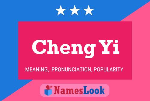 Poster del nome Cheng Yi