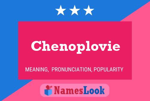 Poster del nome Chenoplovie