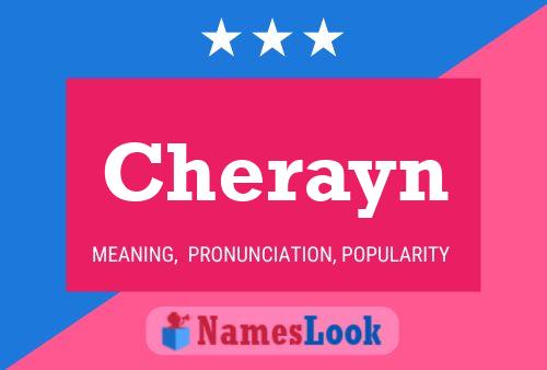 Poster del nome Cherayn