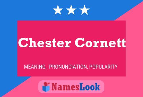 Poster del nome Chester Cornett