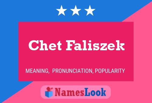 Poster del nome Chet Faliszek