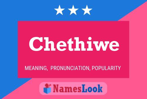 Poster del nome Chethiwe