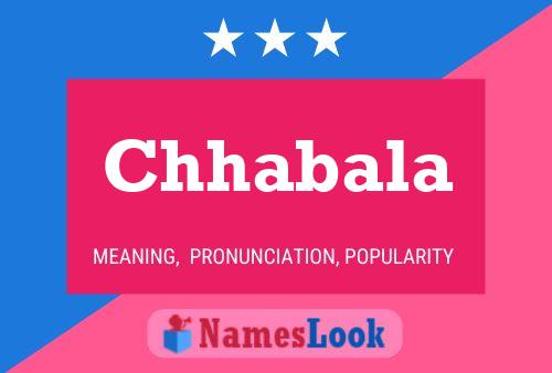 Poster del nome Chhabala