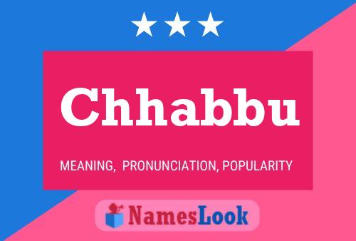 Poster del nome Chhabbu