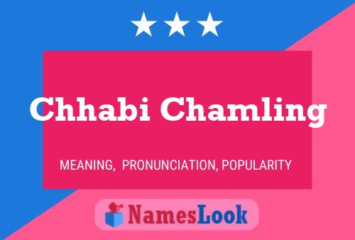 Poster del nome Chhabi Chamling