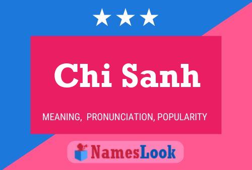 Poster del nome Chi Sanh