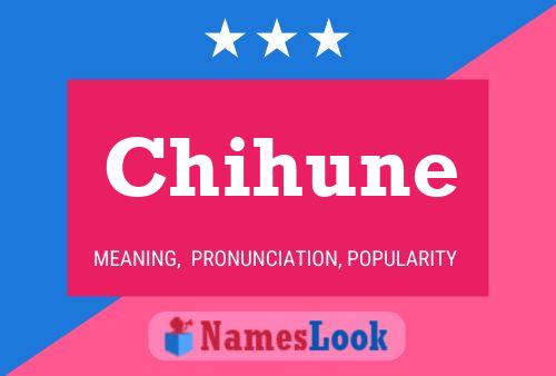 Poster del nome Chihune