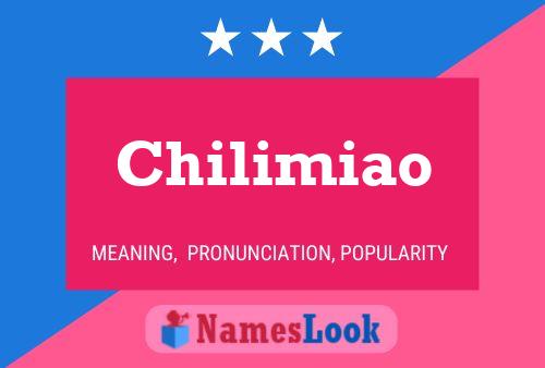 Poster del nome Chilimiao