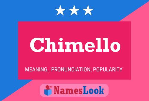 Poster del nome Chimello