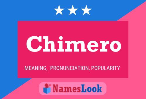 Poster del nome Chimero