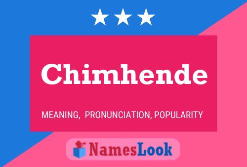 Poster del nome Chimhende