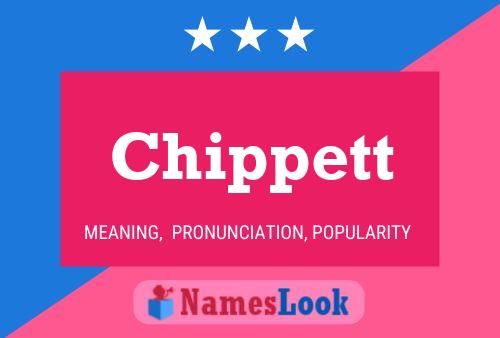 Poster del nome Chippett