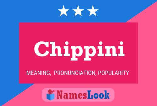 Poster del nome Chippini