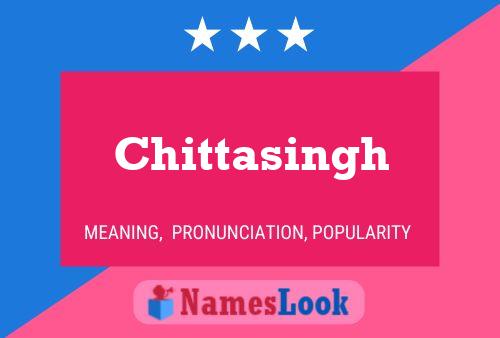 Poster del nome Chittasingh