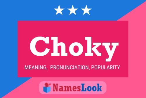 Poster del nome Choky