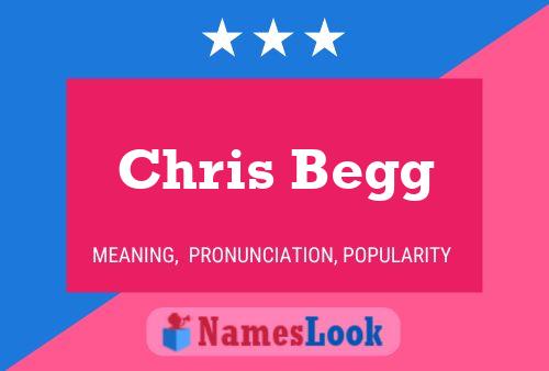 Poster del nome Chris Begg