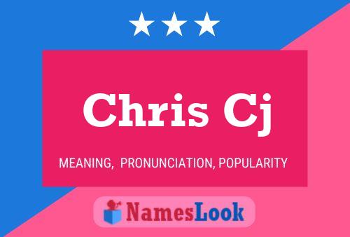 Poster del nome Chris Cj