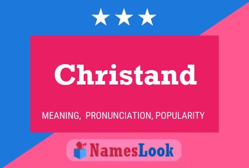 Poster del nome Christand