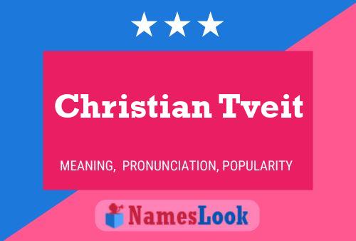 Poster del nome Christian Tveit