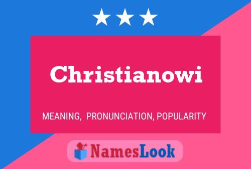 Poster del nome Christianowi