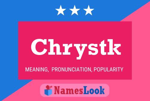 Poster del nome Chrystk