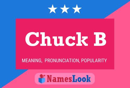 Poster del nome Chuck B