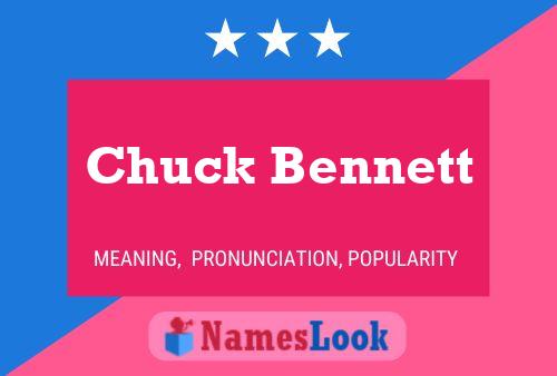 Poster del nome Chuck Bennett