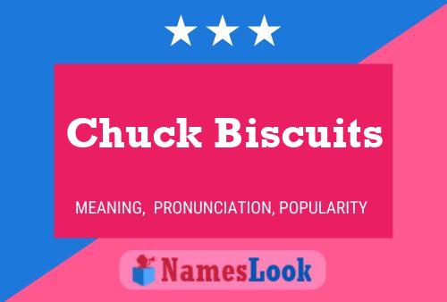 Poster del nome Chuck Biscuits