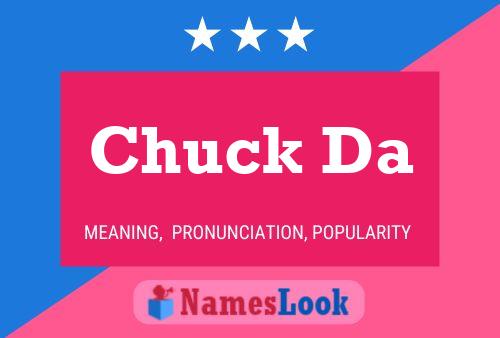 Poster del nome Chuck Da