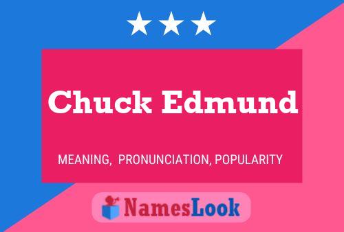 Poster del nome Chuck Edmund