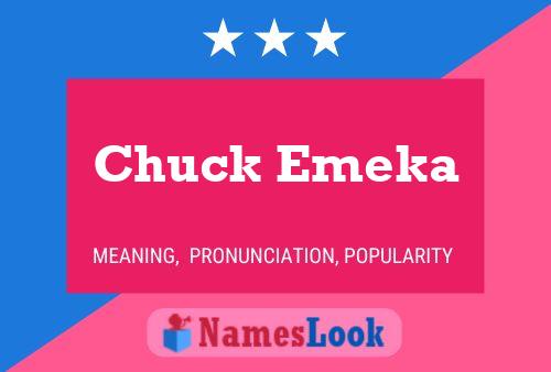 Poster del nome Chuck Emeka