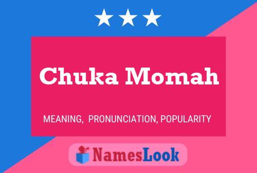 Poster del nome Chuka Momah