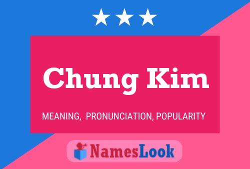 Poster del nome Chung Kim