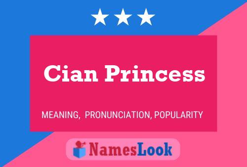 Poster del nome Cian Princess