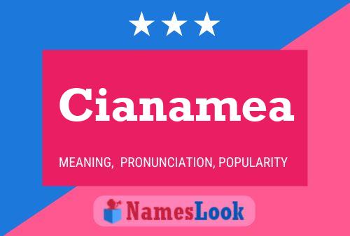 Poster del nome Cianamea