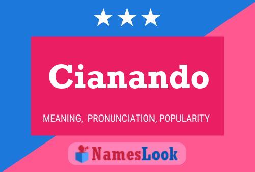 Poster del nome Cianando