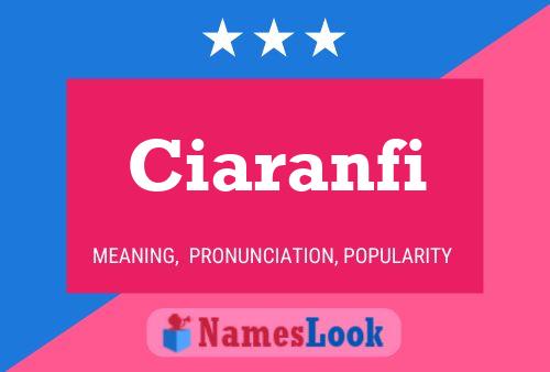 Poster del nome Ciaranfi