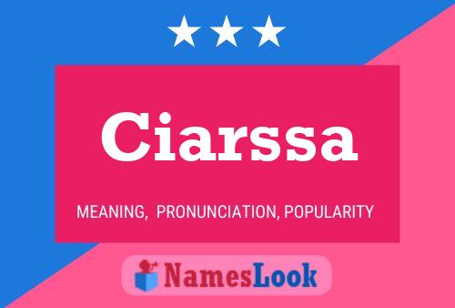 Poster del nome Ciarssa