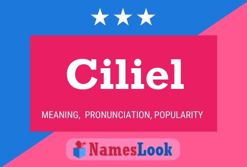 Poster del nome Ciliel