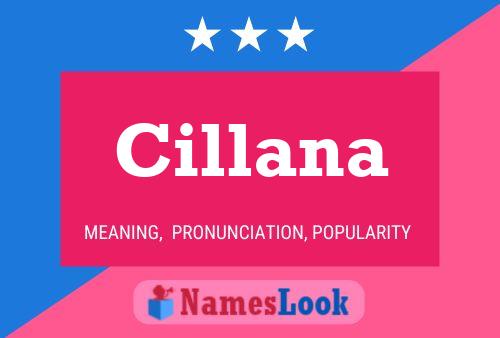 Poster del nome Cillana