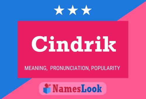 Poster del nome Cindrik