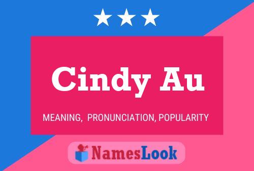 Poster del nome Cindy Au