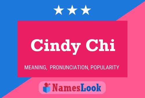 Poster del nome Cindy Chi