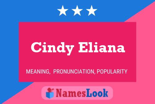 Poster del nome Cindy Eliana