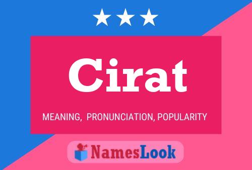 Poster del nome Cirat