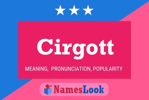 Poster del nome Cirgott