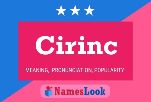 Poster del nome Cirinc