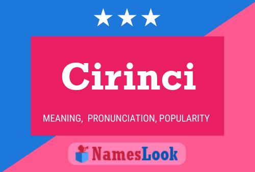 Poster del nome Cirinci